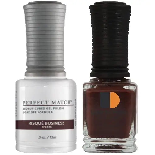 Lechat Perfect Match Gel Nail Polish - Risque Business 0.5 oz - #PMS184 LeChat