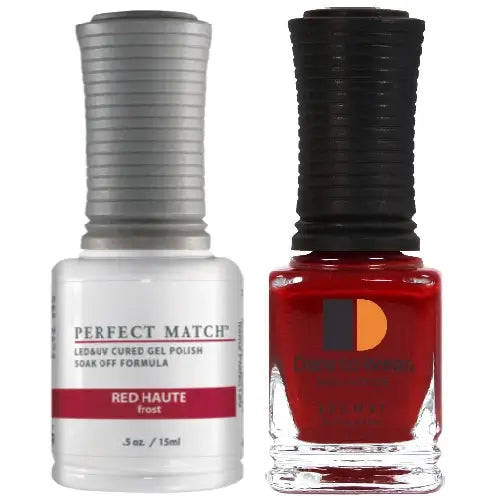 Lechat Perfect Match Gel Nail Polish - Red Haute 0.5 oz - #PMS189 LeChat
