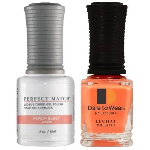 Lechat Perfect Match Gel Nail Polish - Peach Blast 0.5 oz - #PMS202 LeChat