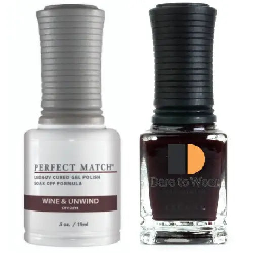 Lechat Perfect Match Gel Nail Polish - Wine & Unwind - #PMS264 LeChat