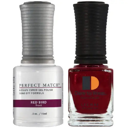 Lechat Perfect Match Gel Nail Polish - Red Bird 0.5 oz - #PMS033 LeChat