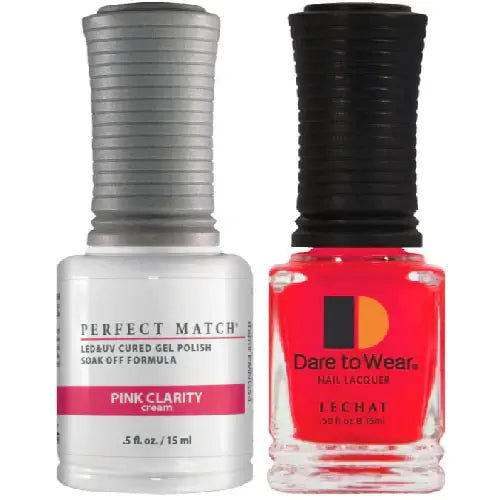 Lechat Perfect Match Gel Nail Polish - Pink Clarity 0.5 oz - #PMS54 LeChat