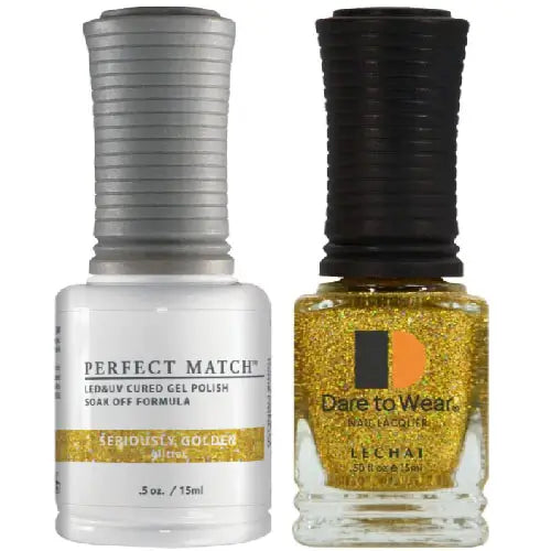 Lechat Perfect Match Gel Nail Polish - Seriously Golden - #PMS56 LeChat