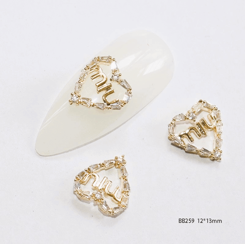 Nail Charm BB259-2pcs/Bag Premier Nail Supply