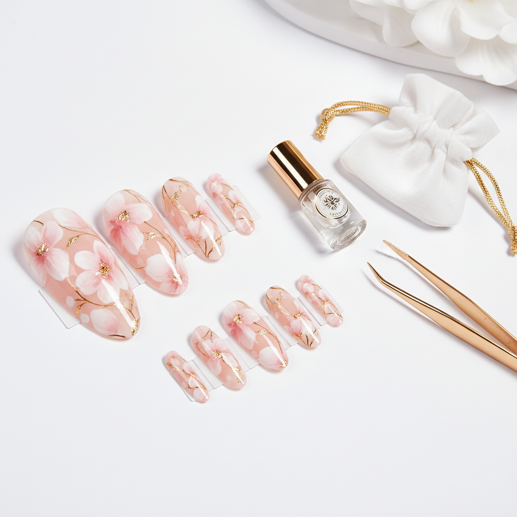 Press on Nail Design W1007 Beyond Beauty Page