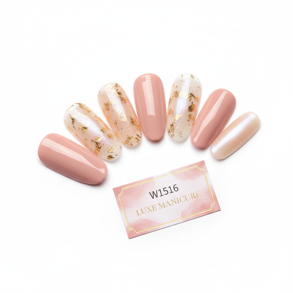 Press on Nail Design W1516 Beyond Beauty Page