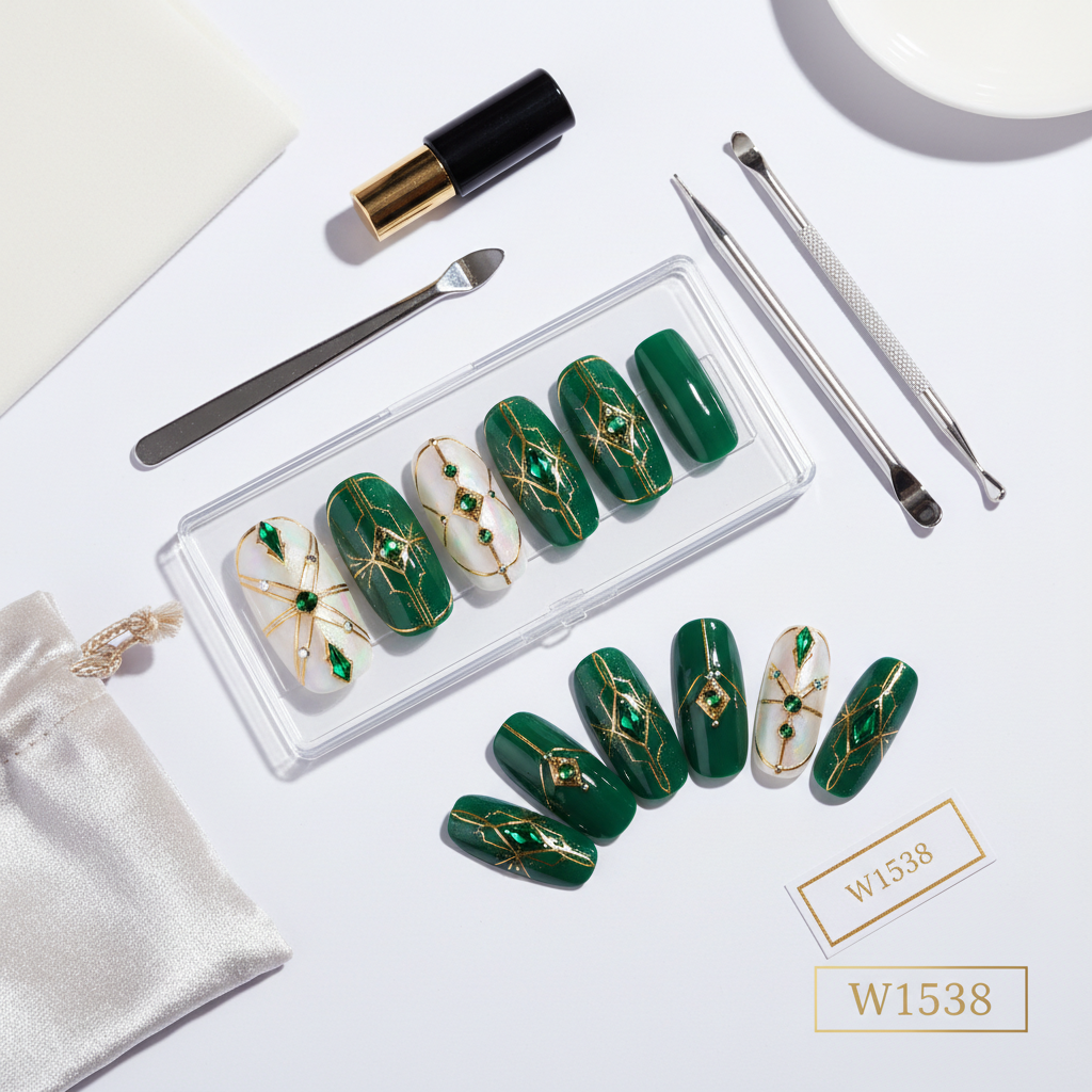 Press on Nail Design W1538 Beyond Beauty Page