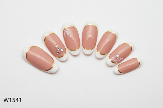 Press on Nail Design W1541 Beyond Beauty Page