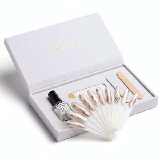 Press on Nail Design W669 Beyond Beauty Page