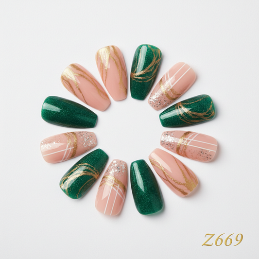 Press on Nail Design Z669 Beyond Beauty Page