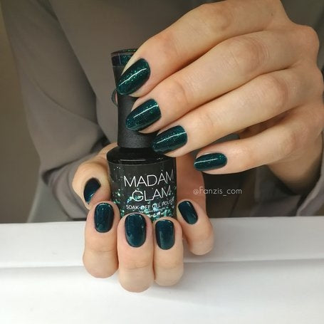 Glittery Emerald Madam Glam