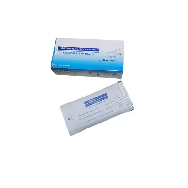 Sterilization Pouch Self Sealing Small 3.5 x 7.5 200 pcs Beyond Beauty Page