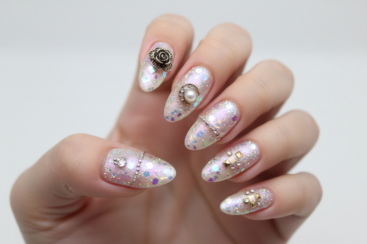 Sequins Nail Charm Design DR01 Beyond Beauty Page