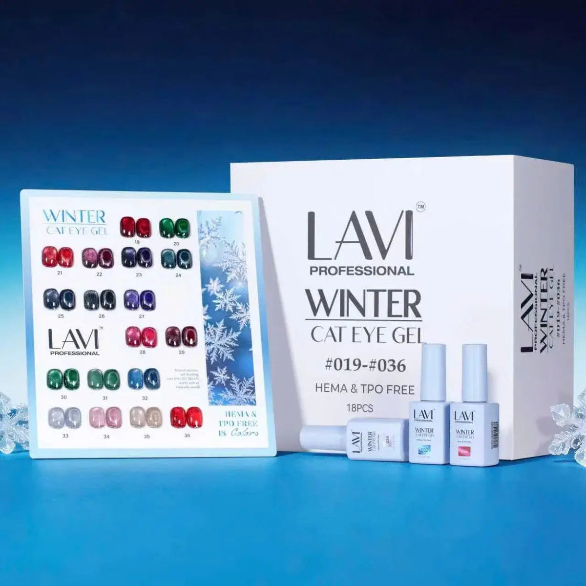 LAVI Cat Eye Winter Gel Polish – Single Color Bottle Beyond Beauty Page