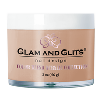 Glam & Glits Acrylic Powder Color Blend (Cover)  Bare White 2 oz - BL3049 Glam & Glits