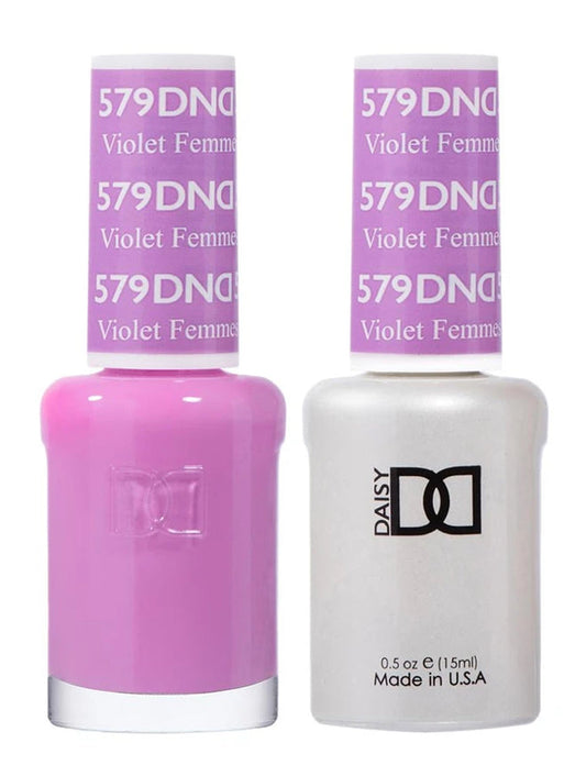 DND Gelcolor - Violet Femmets 0.5 oz - #579 DND