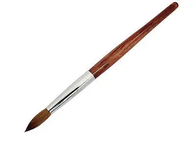 777 Kolinsky - Acrylic Nail Brush Red Wood Size 12 Kolinsky