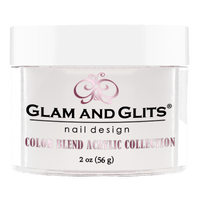 Glam & Glits Acrylic Powder Color Blend Milky - White  2 oz - Bl3001 Glam & Glits