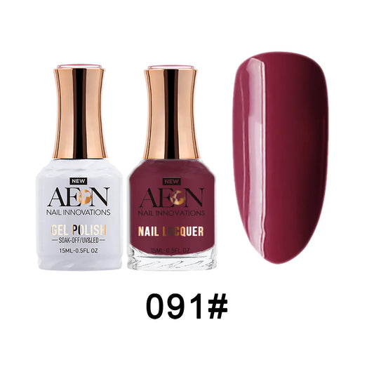 Aeon Gel polish Duo - All Natural 0.5 oz - #91A Aeon