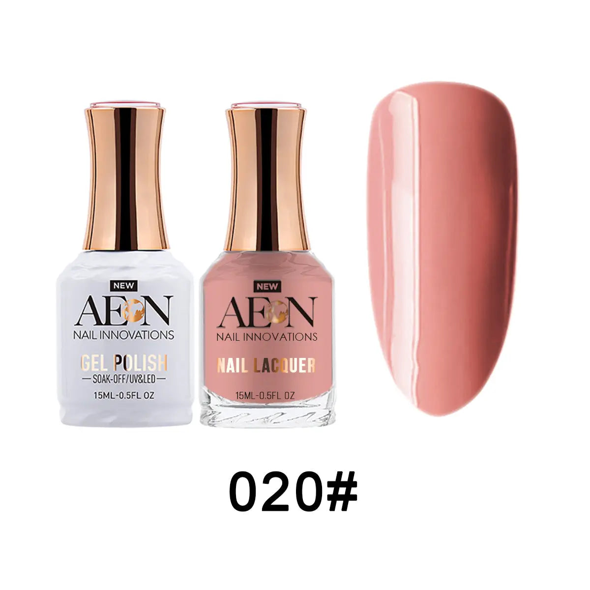 Aeon Gel polish Duo - Already Red It 0.5 oz - #20 Aeon