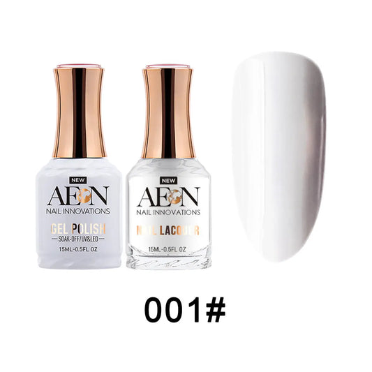 Aeon Gel polish Duo - Arctic White 0.5 oz - #1 Aeon