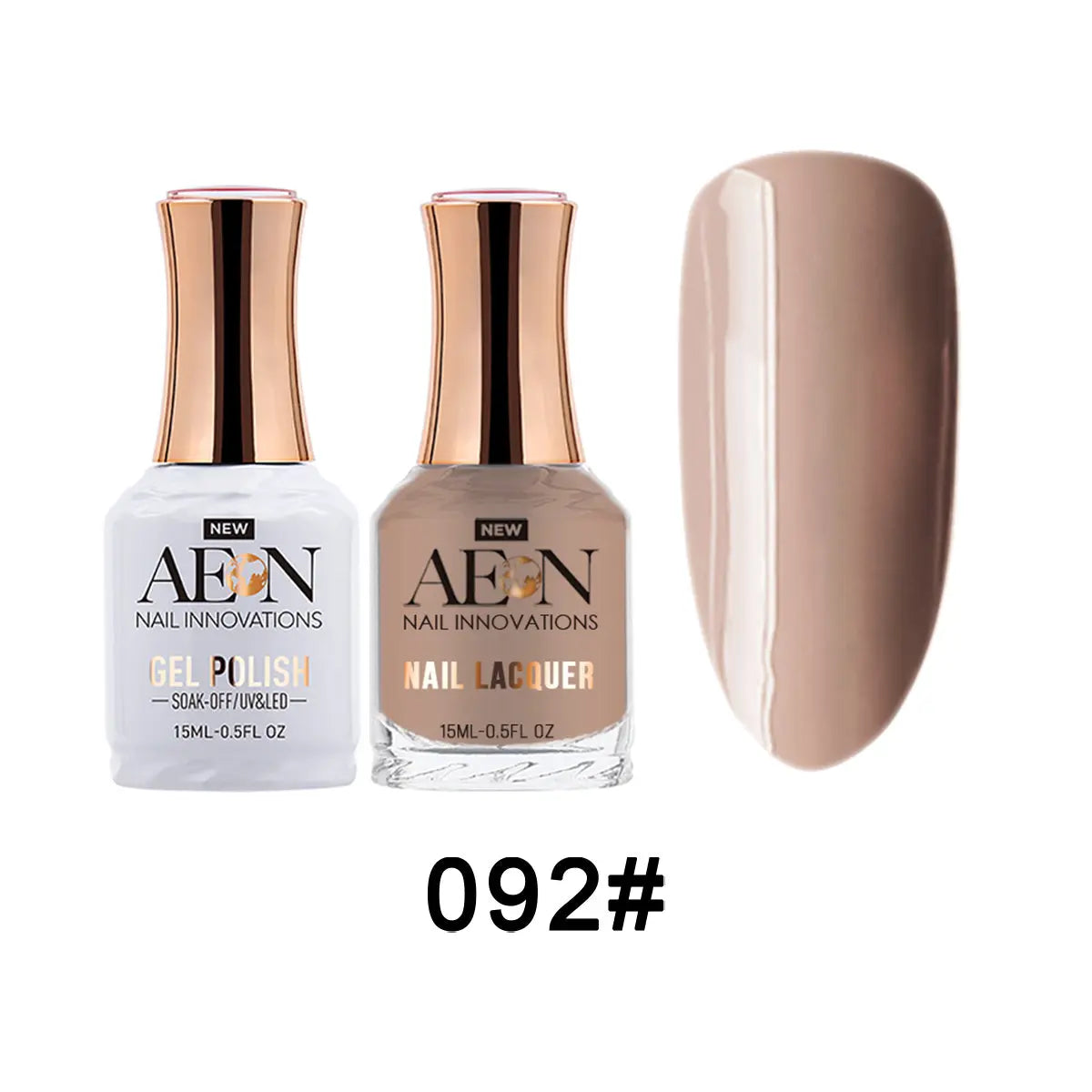 Aeon Gel polish Duo - Buck Naked 0.5 oz - #92 Aeon