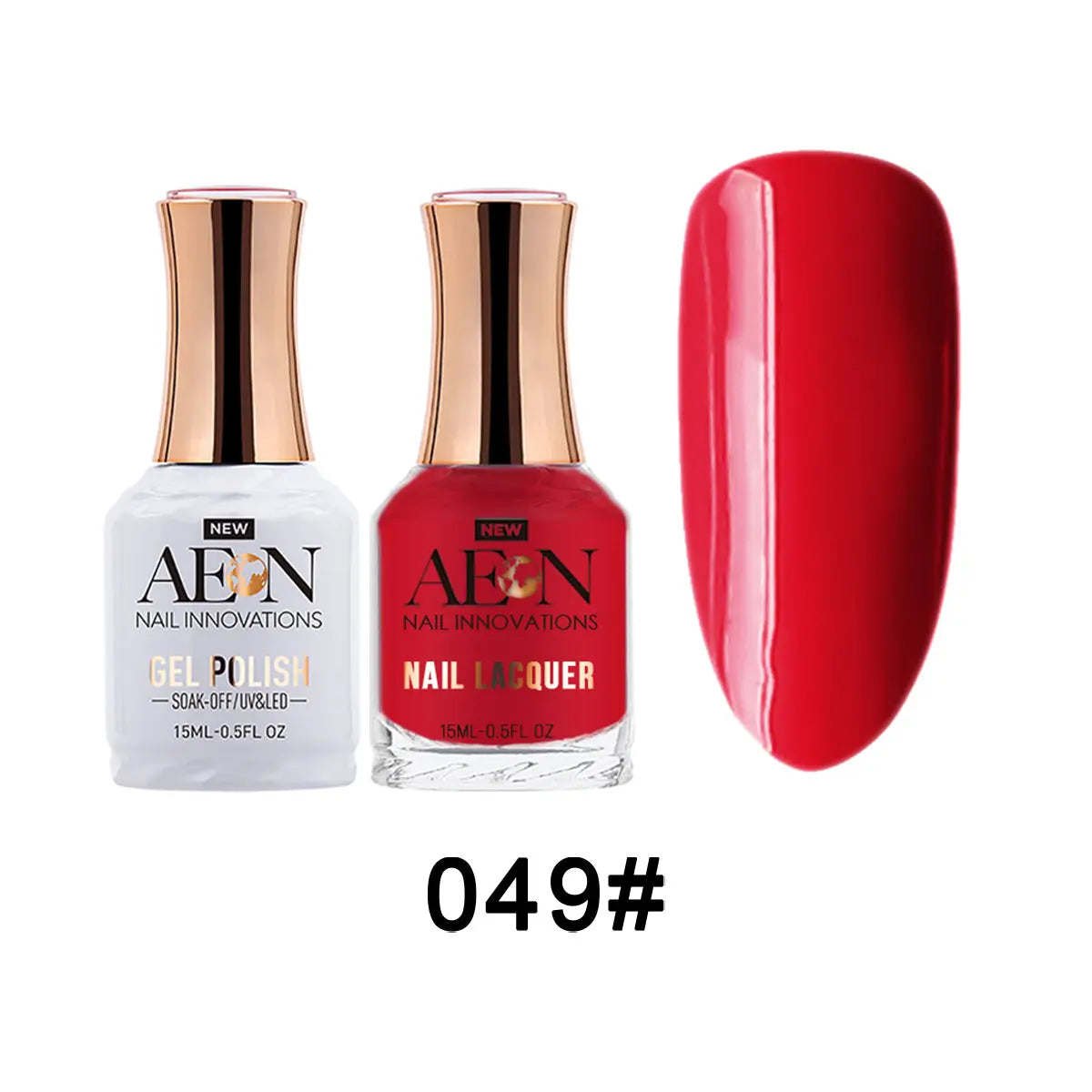 Aeon Gel polish Duo - Candy Apples 0.5 oz - #49 Aeon