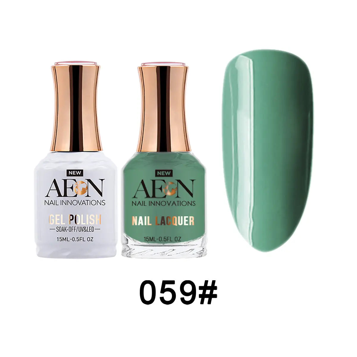 Aeon Gel polish Duo - Emerald City 0.5 oz - #59 Aeon