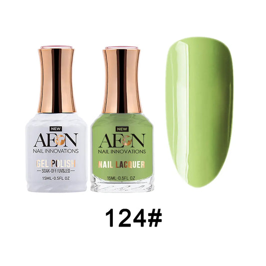 Aeon Gel polish Duo - Five Leaf Clover 0.5 oz - #124 Aeon