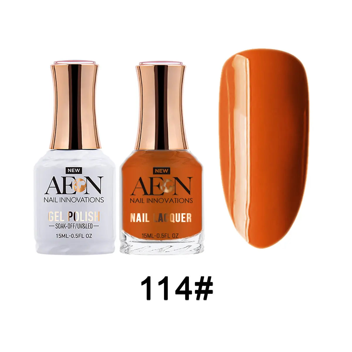 Aeon Gel polish Duo - Flamin Hot Summer 0.5 oz - #114 Aeon