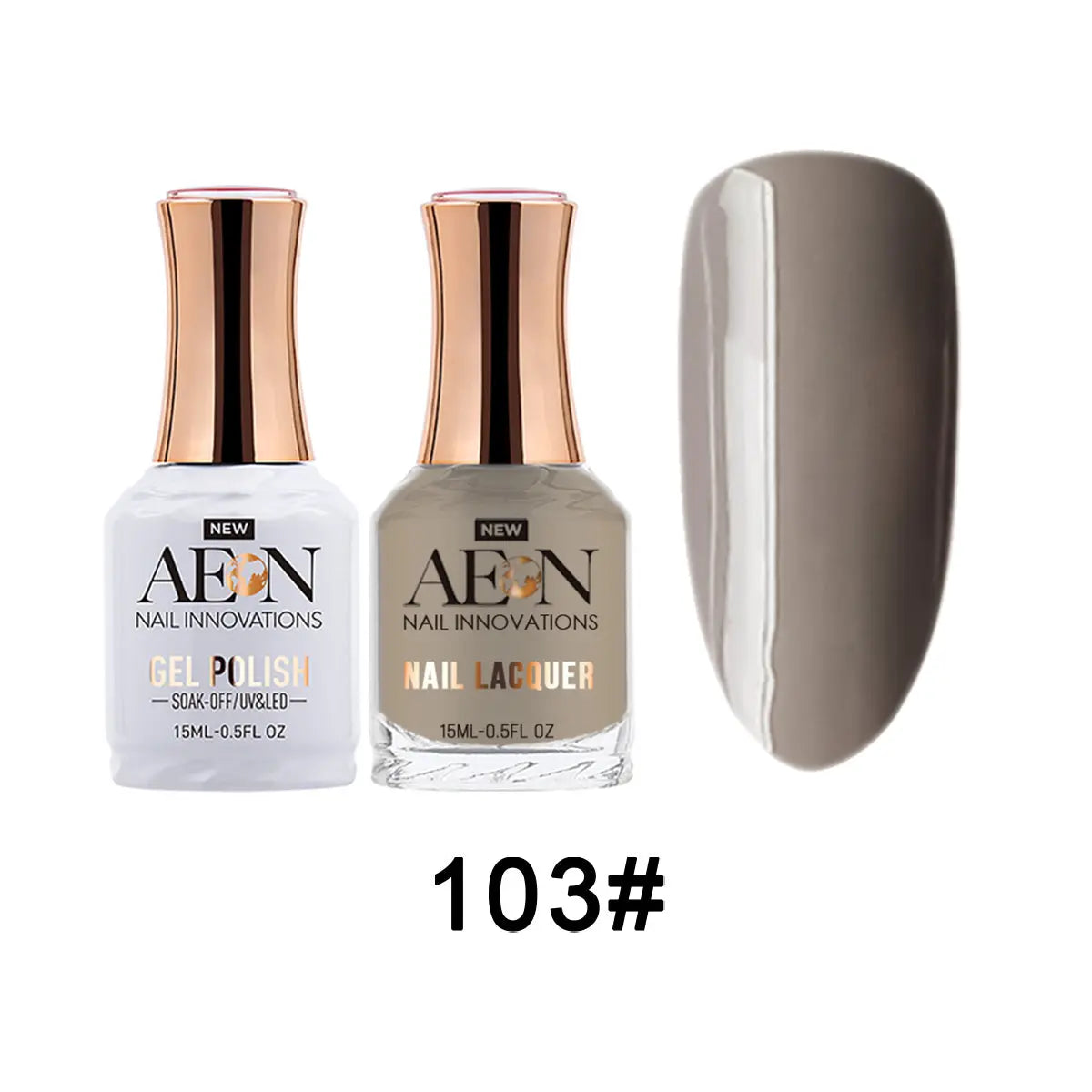 Aeon Gel polish Duo - Frozen Cappuccino 0.5 oz - #103 Aeon