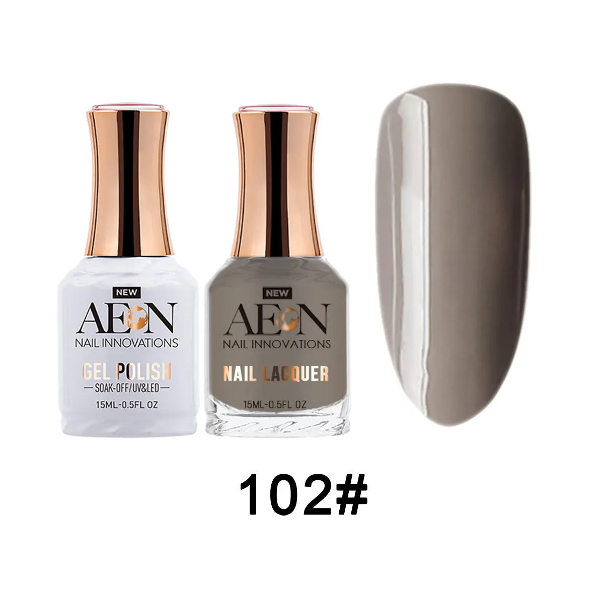 Aeon Gel polish Duo - London Fog 0.5 oz - #102 Aeon