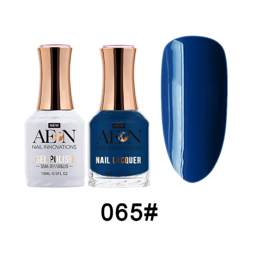 Aeon Gel polish Duo - Midnight Blue 0.5 oz - #65 Aeon