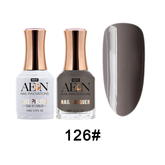 Aeon Gel polish Duo - Neat Nickles 0.5 oz - #126 Aeon