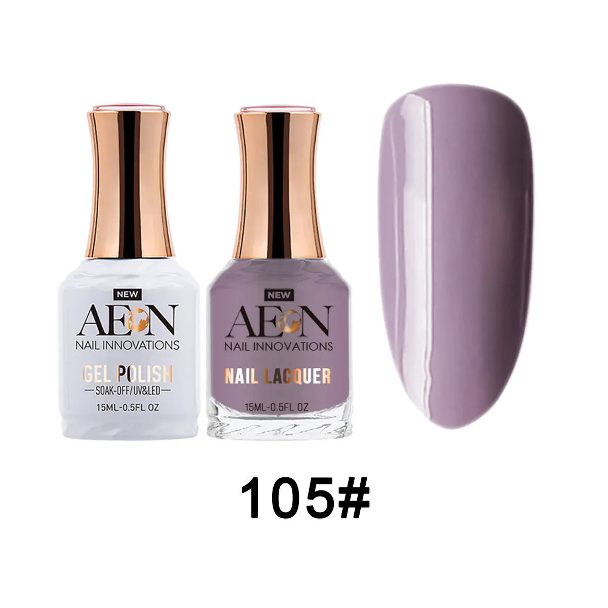 Aeon Gel polish Duo - Wisteria 0.5 oz - #105 Aeon