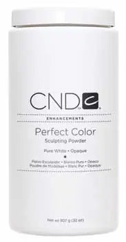 CND Acrylic Powder - Perfect Color Pure White Opaque CND