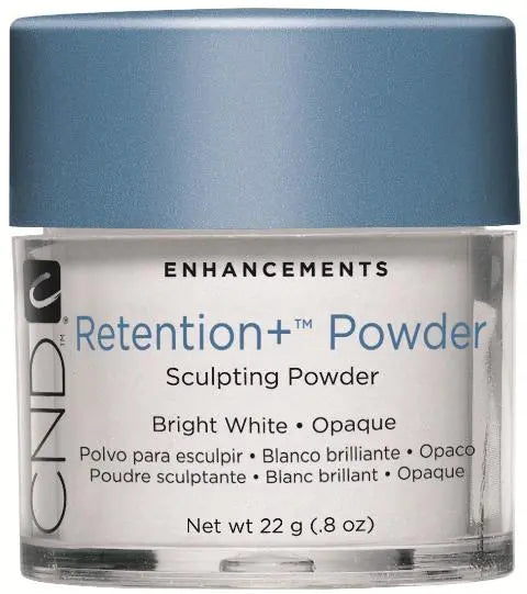 CND Acrylic Powder - Retention Powder Bright White Opaque CND