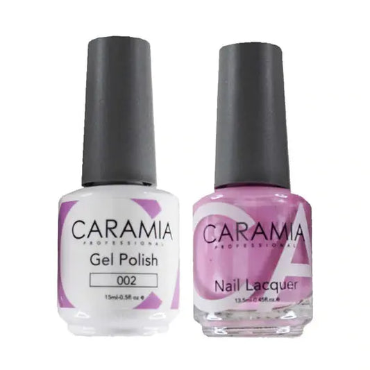 Caramia Gel Polish & Nail Lacquer - #02 Caramia