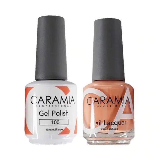 Caramia Gel Polish & Nail Lacquer - #100 Caramia