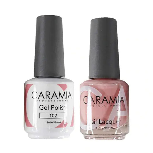 Caramia Gel Polish & Nail Lacquer - #102 Caramia