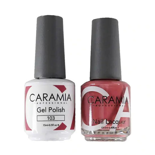 Caramia Gel Polish & Nail Lacquer - #103 Caramia