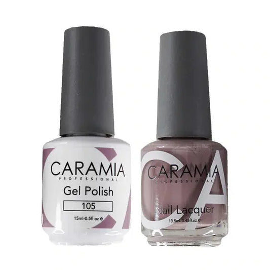 Caramia Gel Polish & Nail Lacquer - #105 Caramia