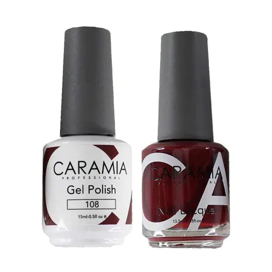 Caramia Gel Polish & Nail Lacquer - #108 Caramia