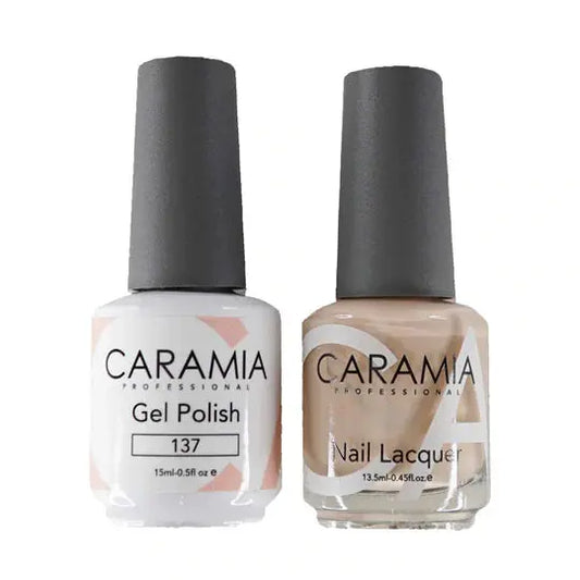 Caramia Gel Polish & Nail Lacquer - #137 Caramia