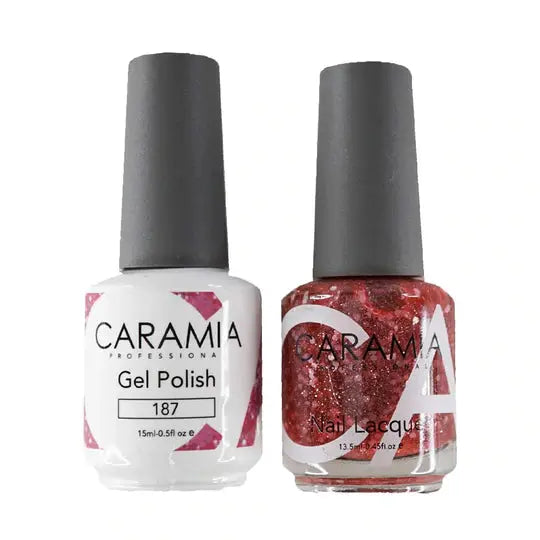 Caramia Gel Polish & Nail Lacquer - #187 Caramia