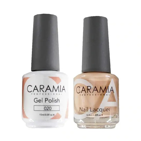 Caramia Gel Polish & Nail Lacquer - #20 Caramia