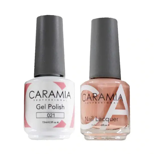 Caramia Gel Polish & Nail Lacquer - #21 Caramia