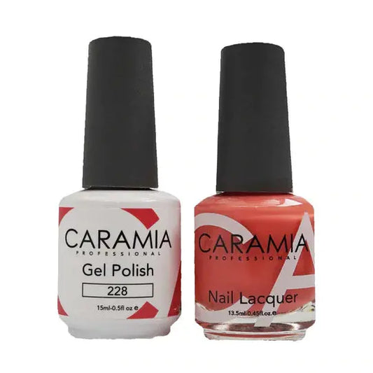 Caramia Gel Polish & Nail Lacquer - #228 Caramia