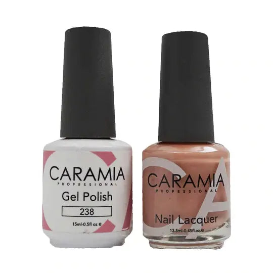 Caramia Gel Polish & Nail Lacquer - #238 Caramia