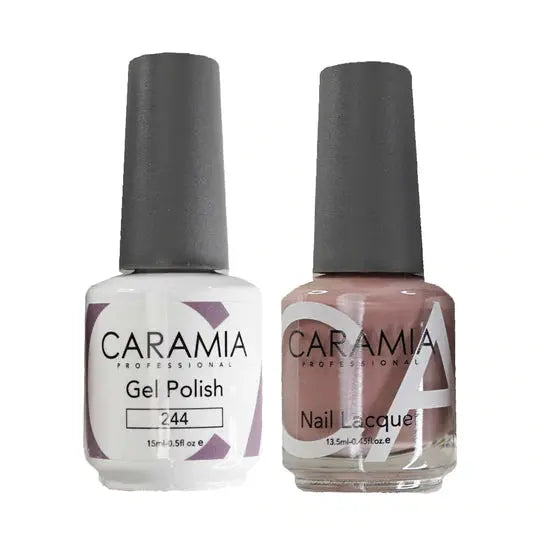 Caramia Gel Polish & Nail Lacquer - #244 Caramia